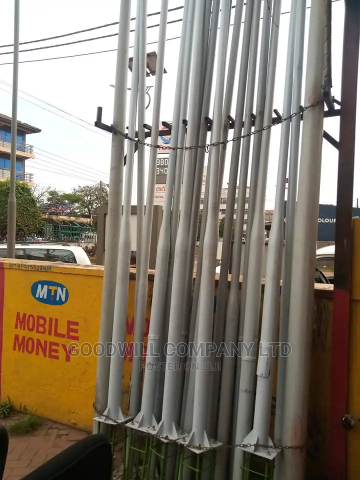 Solar Street/Security Poles