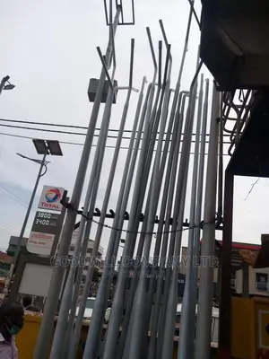 Solar Street/Security Poles