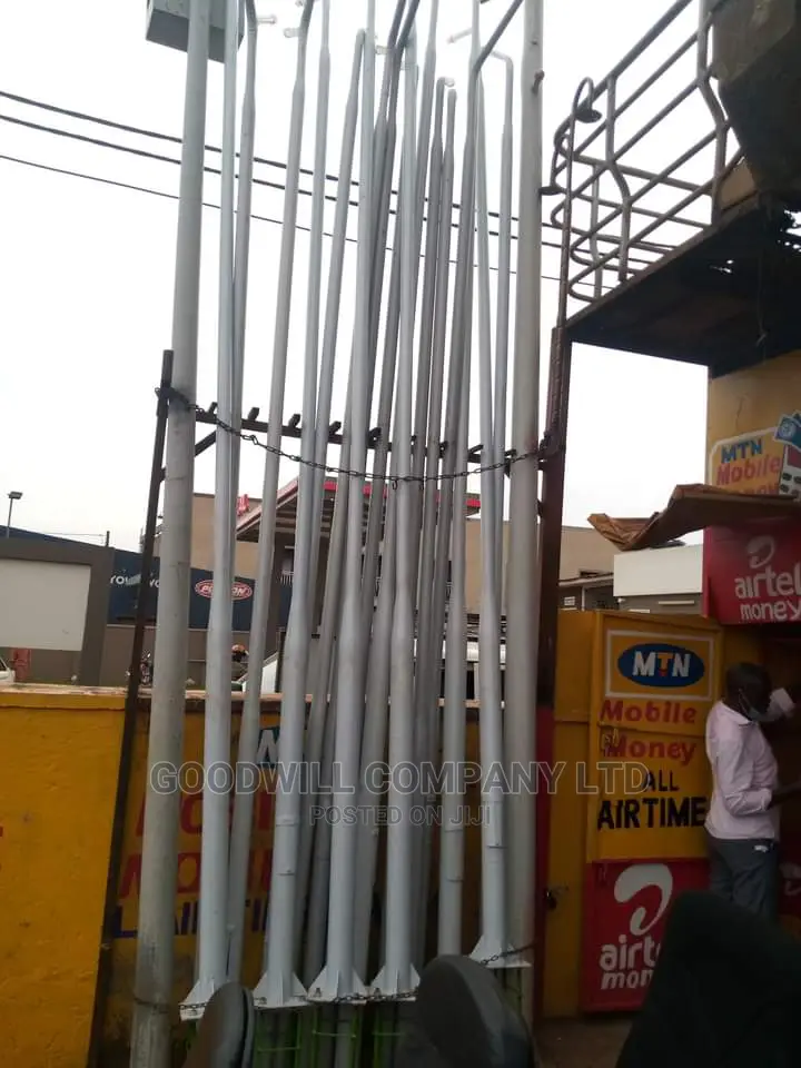 Solar Street/Security Poles