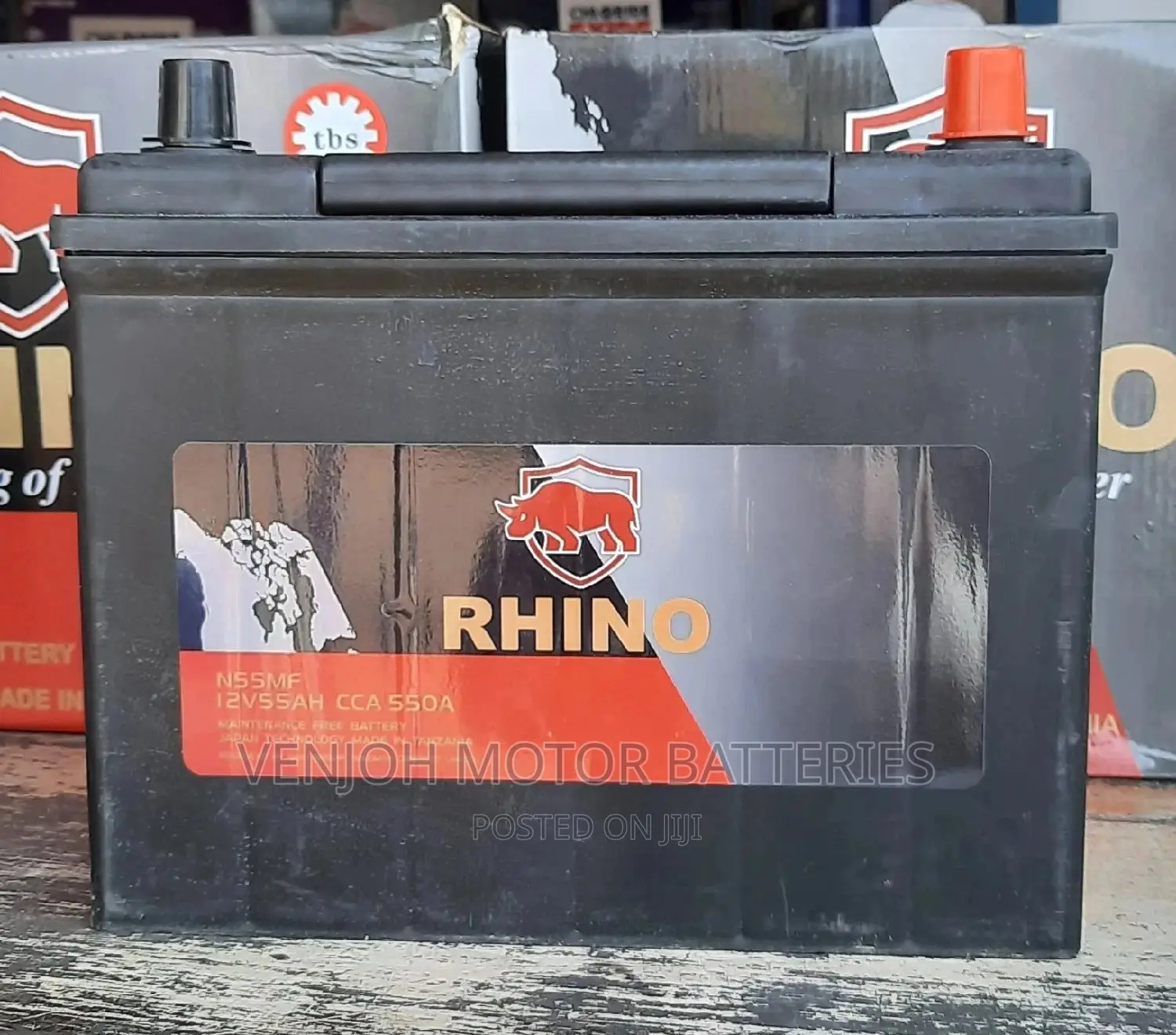 N50 - 55 AH Japan Tech Car Battery