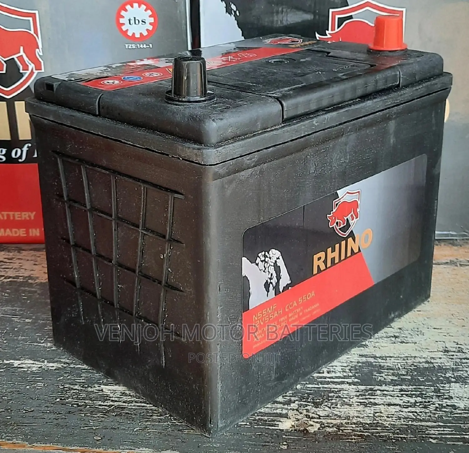 N50 - 55 AH Japan Tech Car Battery