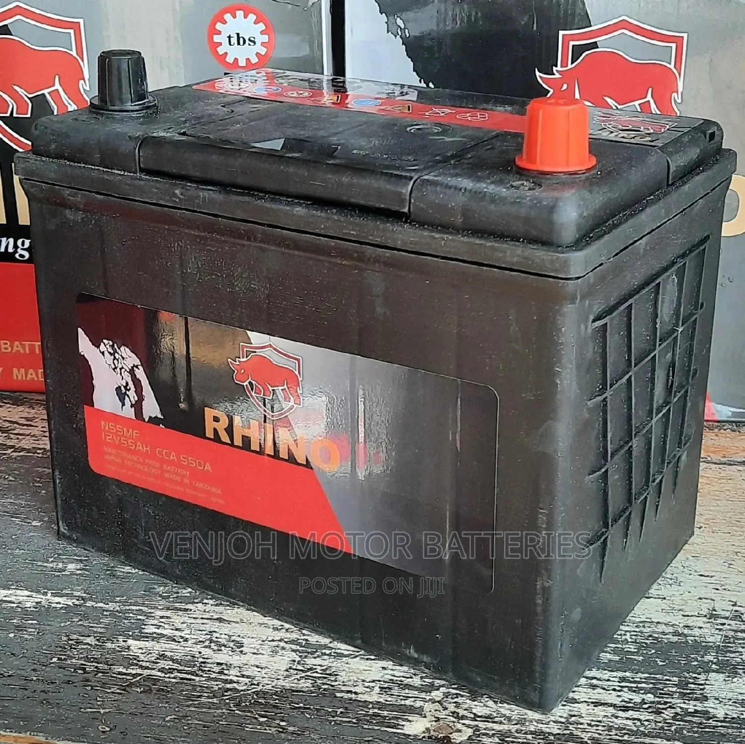 N50 - 55 AH Japan Tech Car Battery
