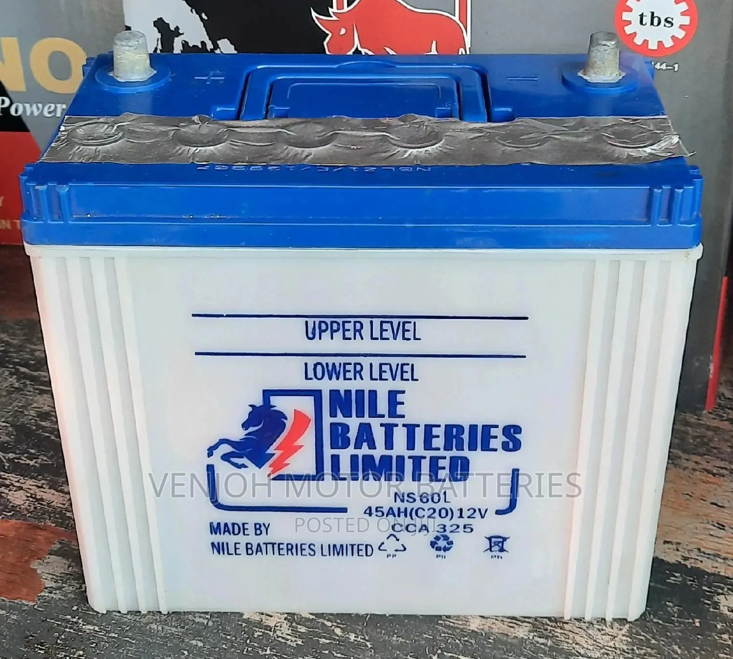 Ns60 -45 AH Nile Car Battery