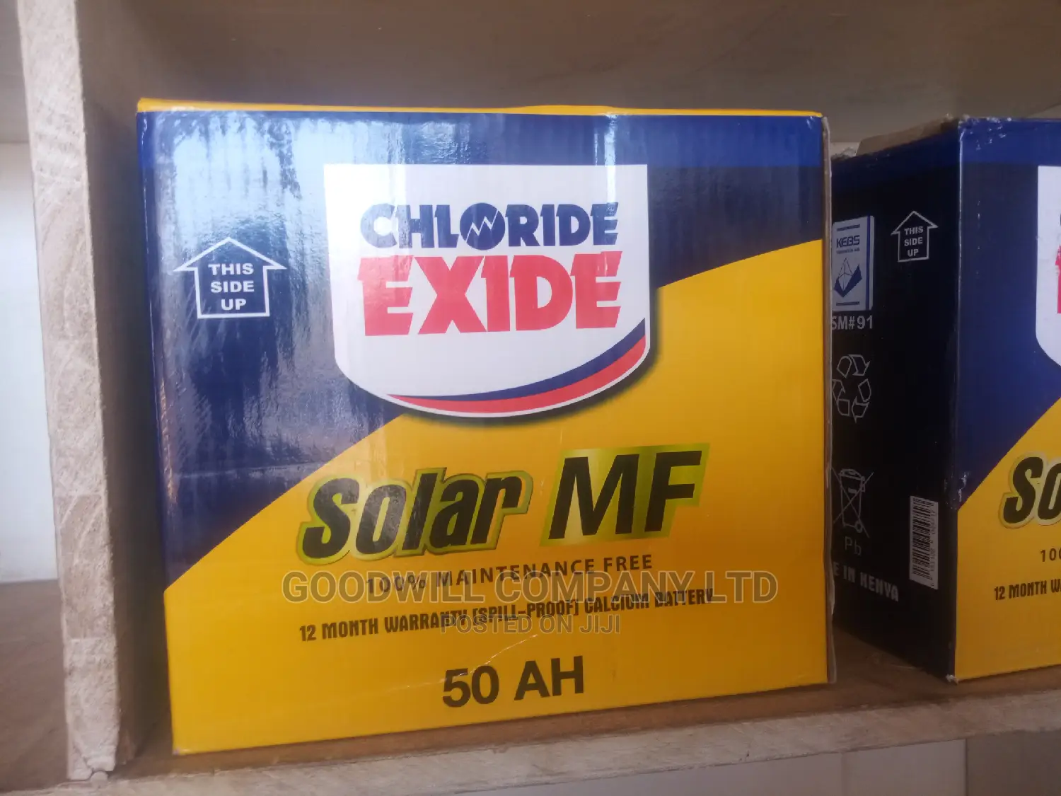 50ah MF Chloride Exide Solar Battery