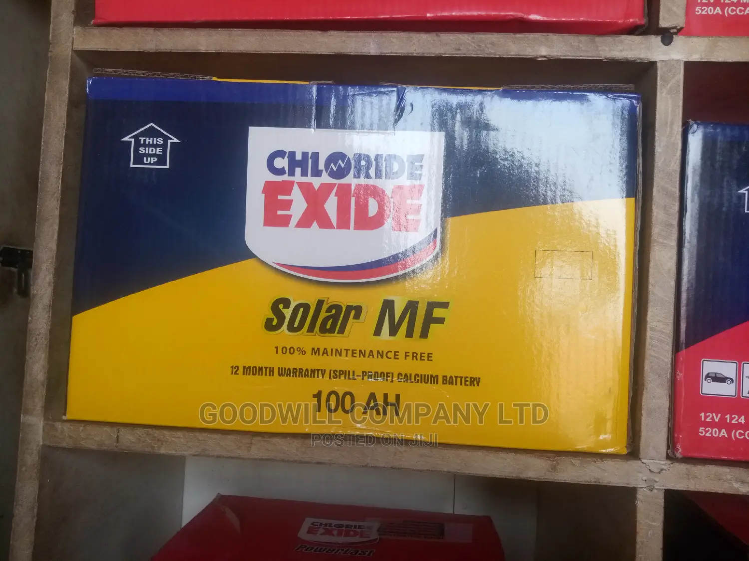100ah MF Chloride Exide Solar Battery