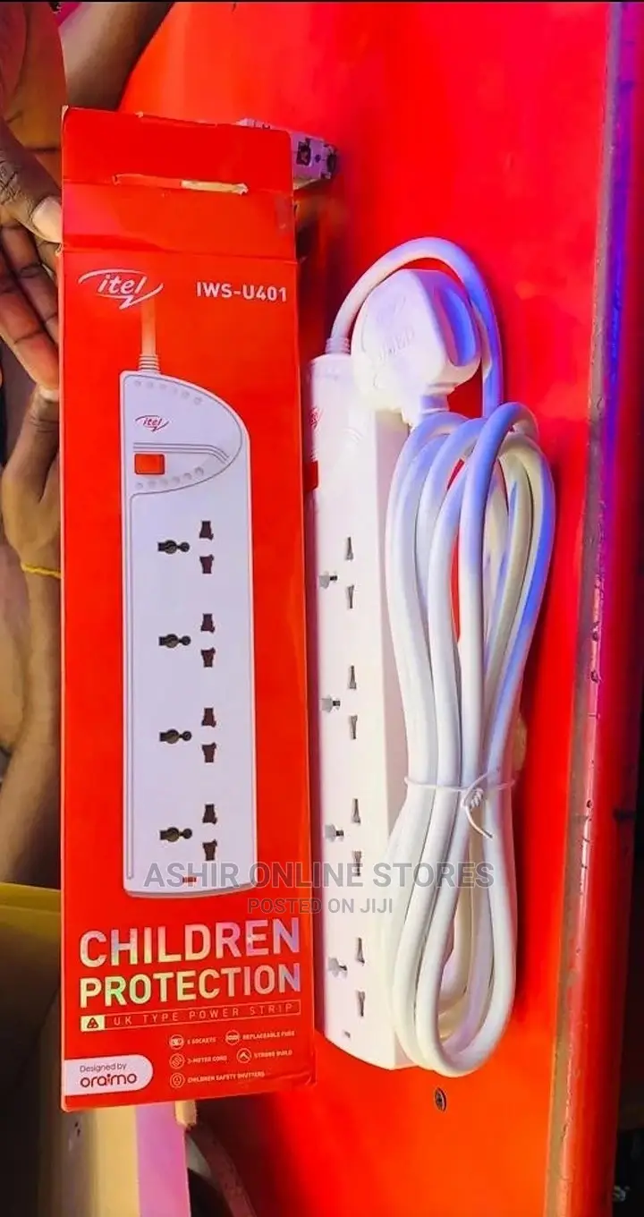 White Power Extension Socket for 4way