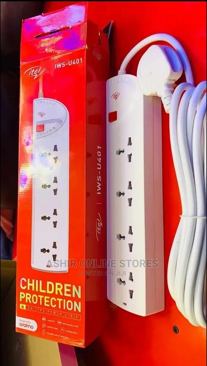 White Power Extension Socket for 4way
