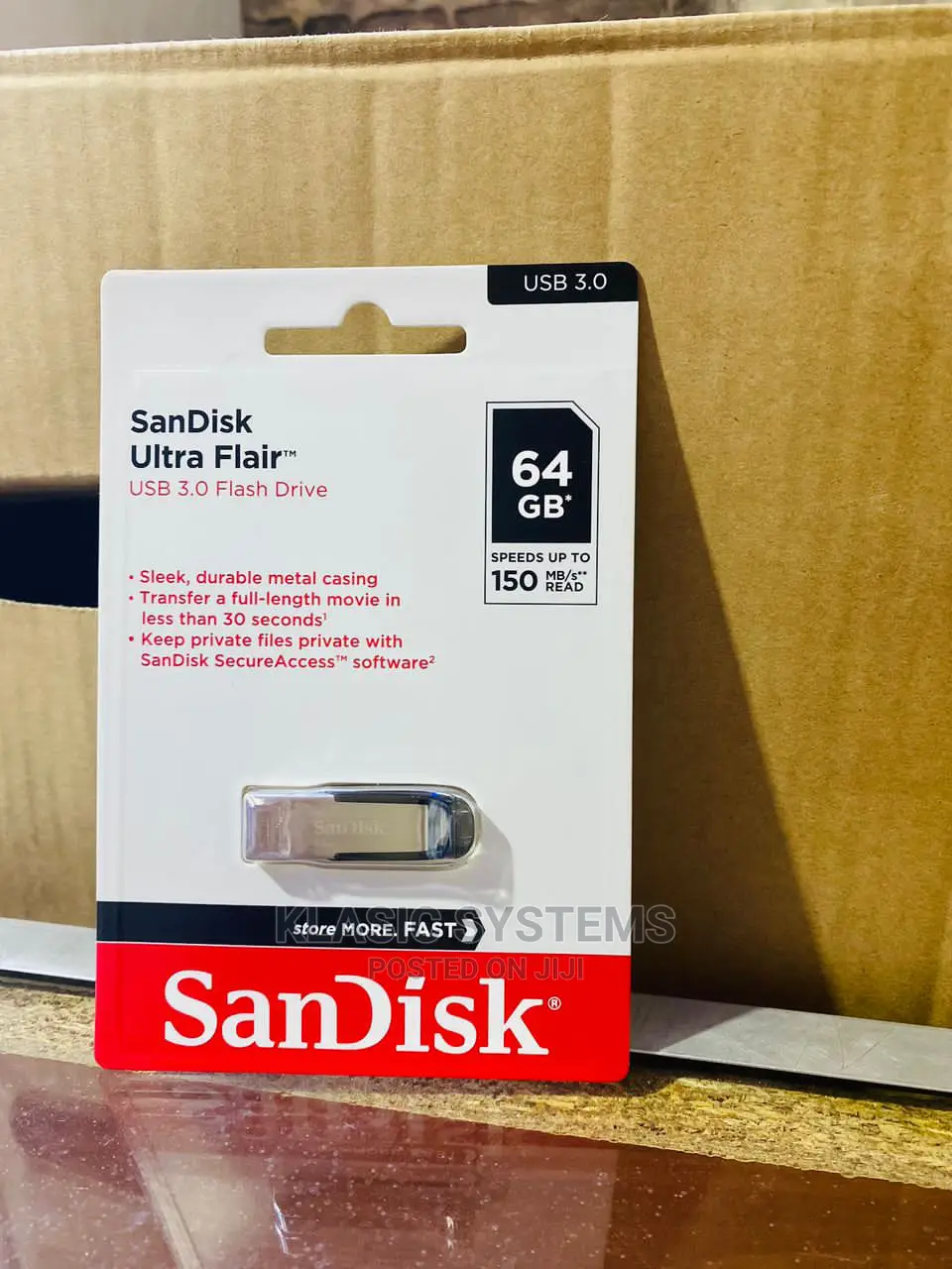 64gb Sandisk Ultra Flair USB 3.0 Flash Drive
