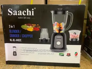 3 in 1 Blender/Chopper/Grinder