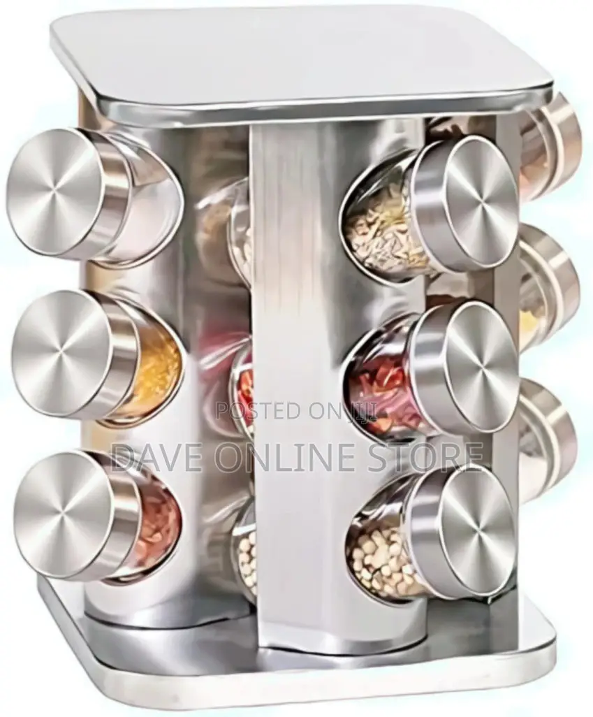 12 Piece Rotating Spice Rack/Organiser
