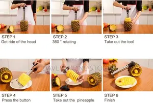 Pineapple Slicer/ Peeler,Corer