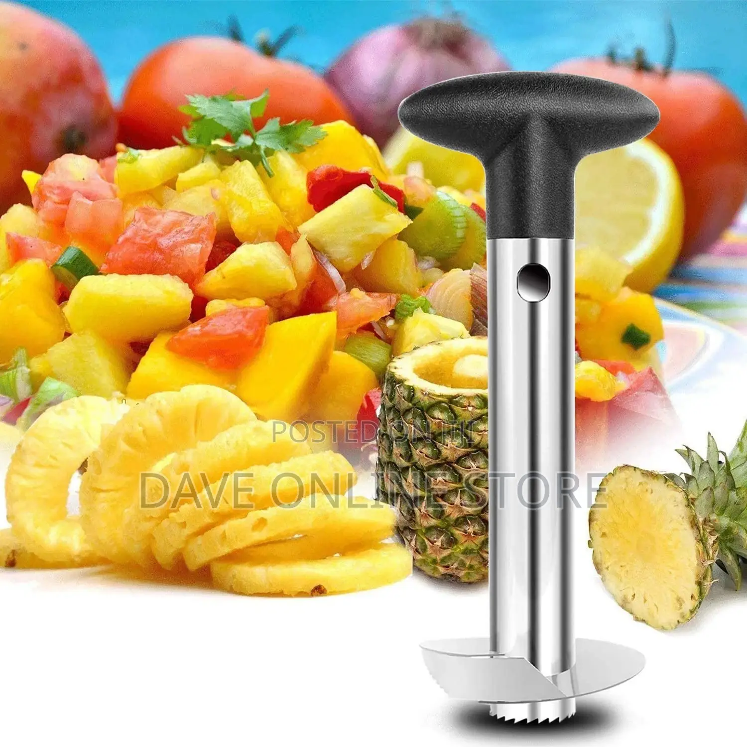 Pineapple Slicer/ Peeler,Corer