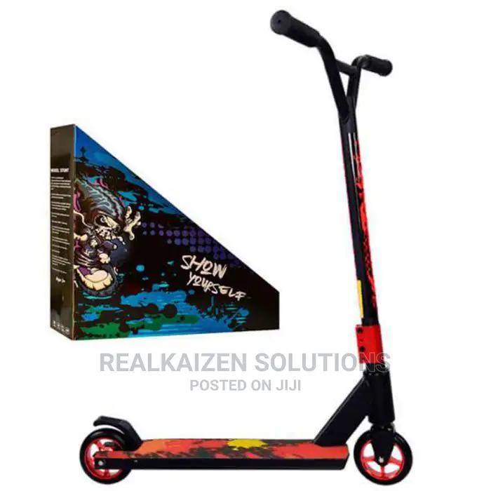 SHOW YOURSELF Stunt Aluminium And Steel Foldable Scooter.