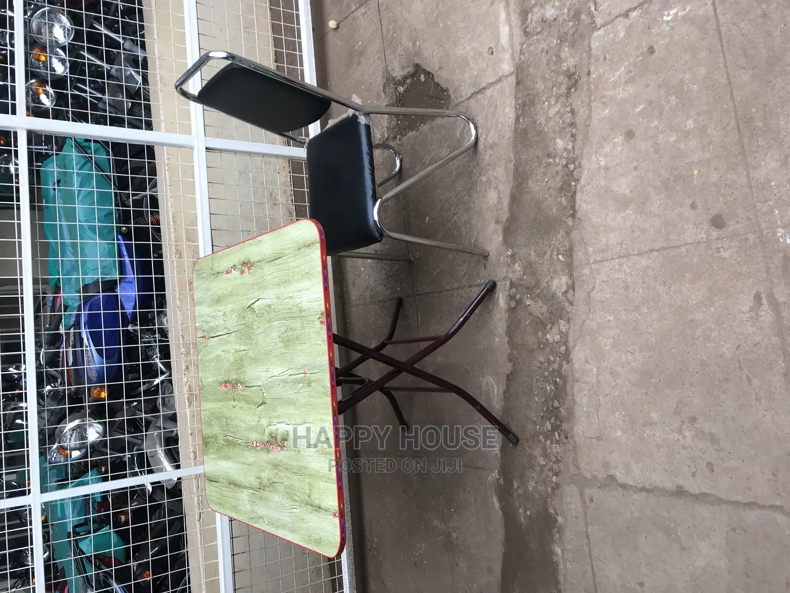 Set of Foldable Reading Table and Chair