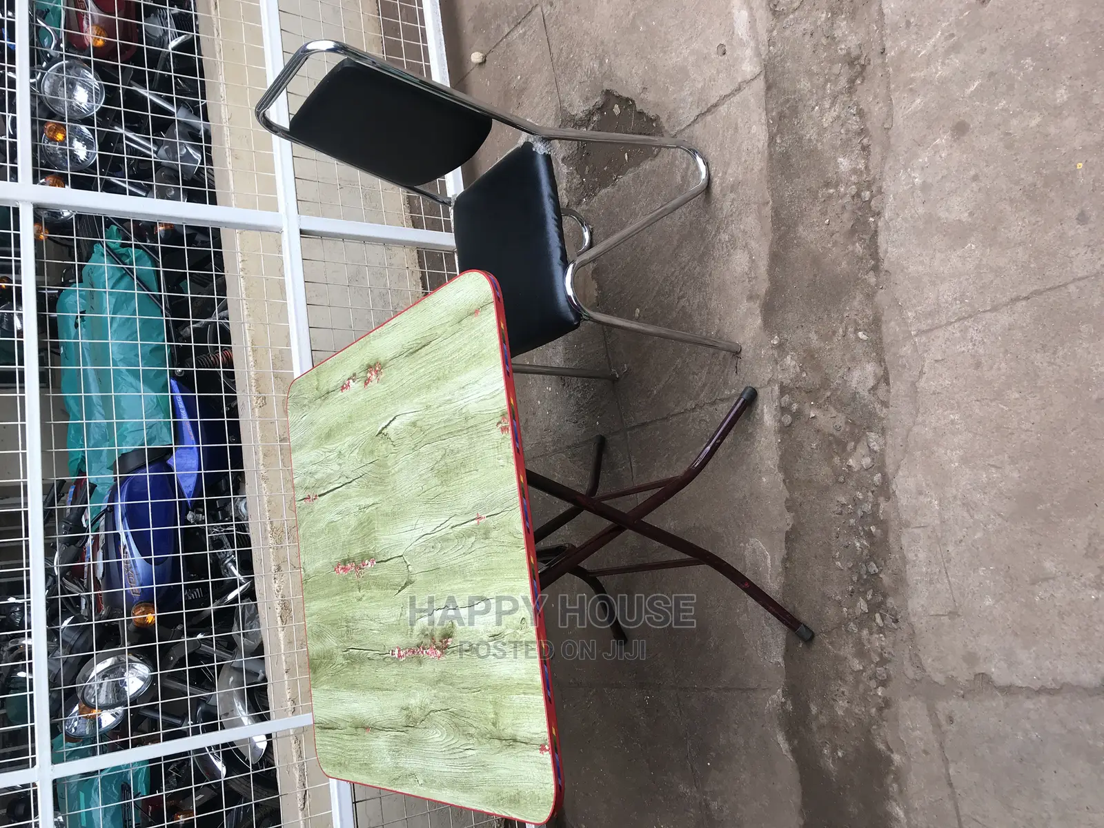 Set of Foldable Reading Table and Chair