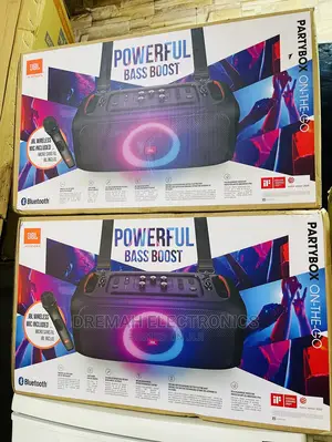 Photo - JBL PARTY BOX on the GO Bluetooth Speaker With Microphone