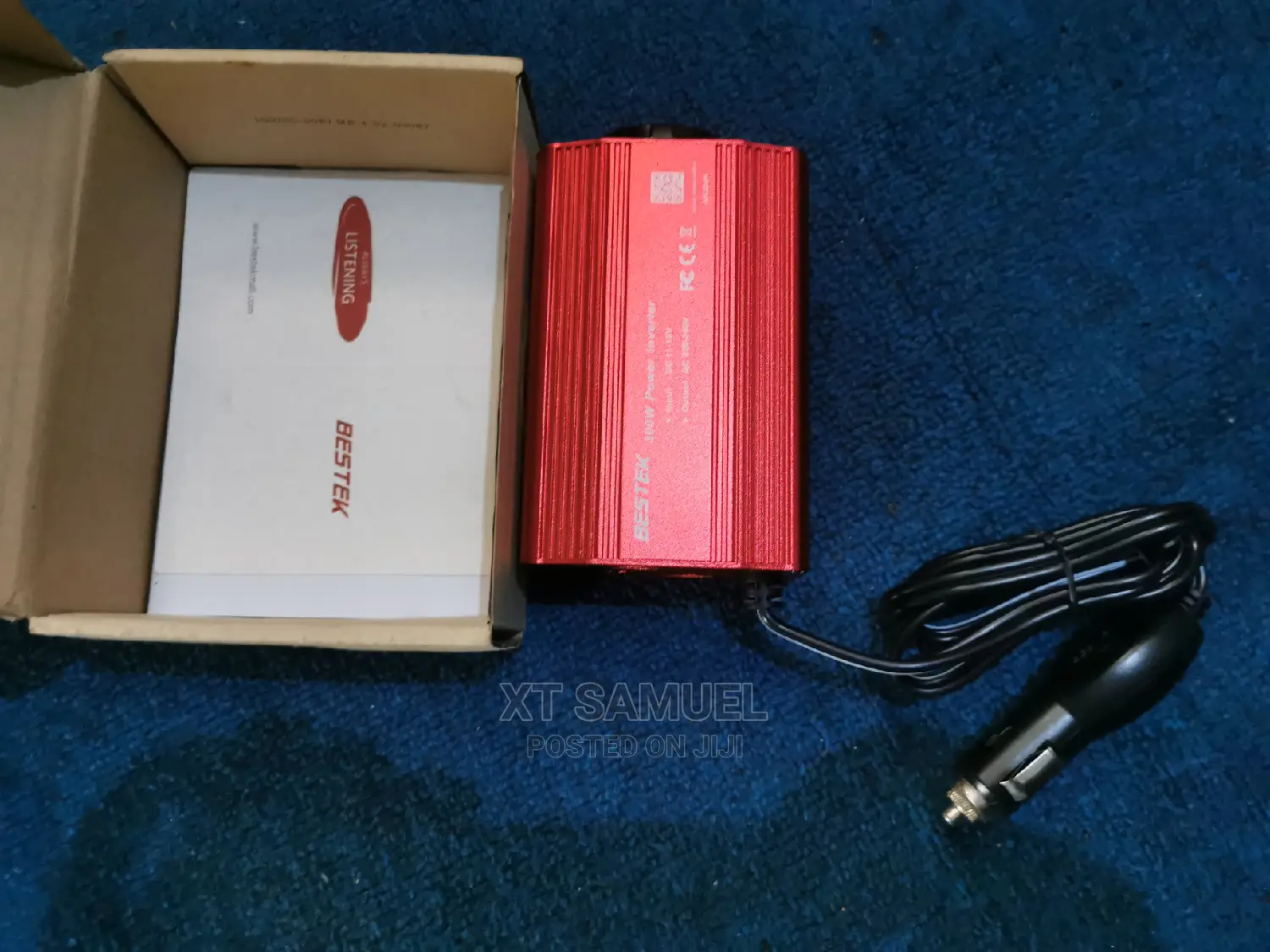 Bestek 300w UK Branded Car Inverter,12v to 240v Inside a Car