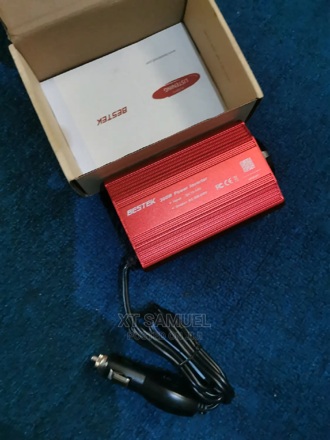 Bestek 300w UK Branded Car Inverter,12v to 240v Inside a Car