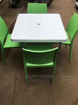 Set of Table and 4 Chairs
