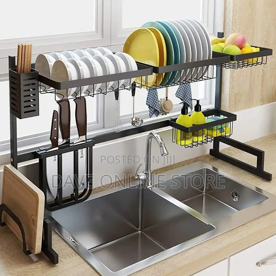 Over The Sink Kitchen Organizer Rack