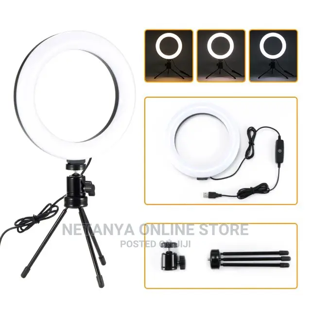 8inch Ring Light Without Phone Holder.