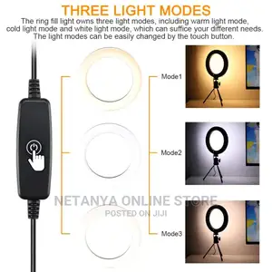 8inch Ring Light Without Phone Holder.