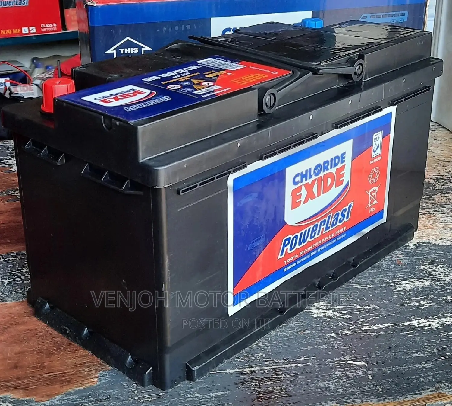 Din100 Powerlast Maintenence Free Car Battery
