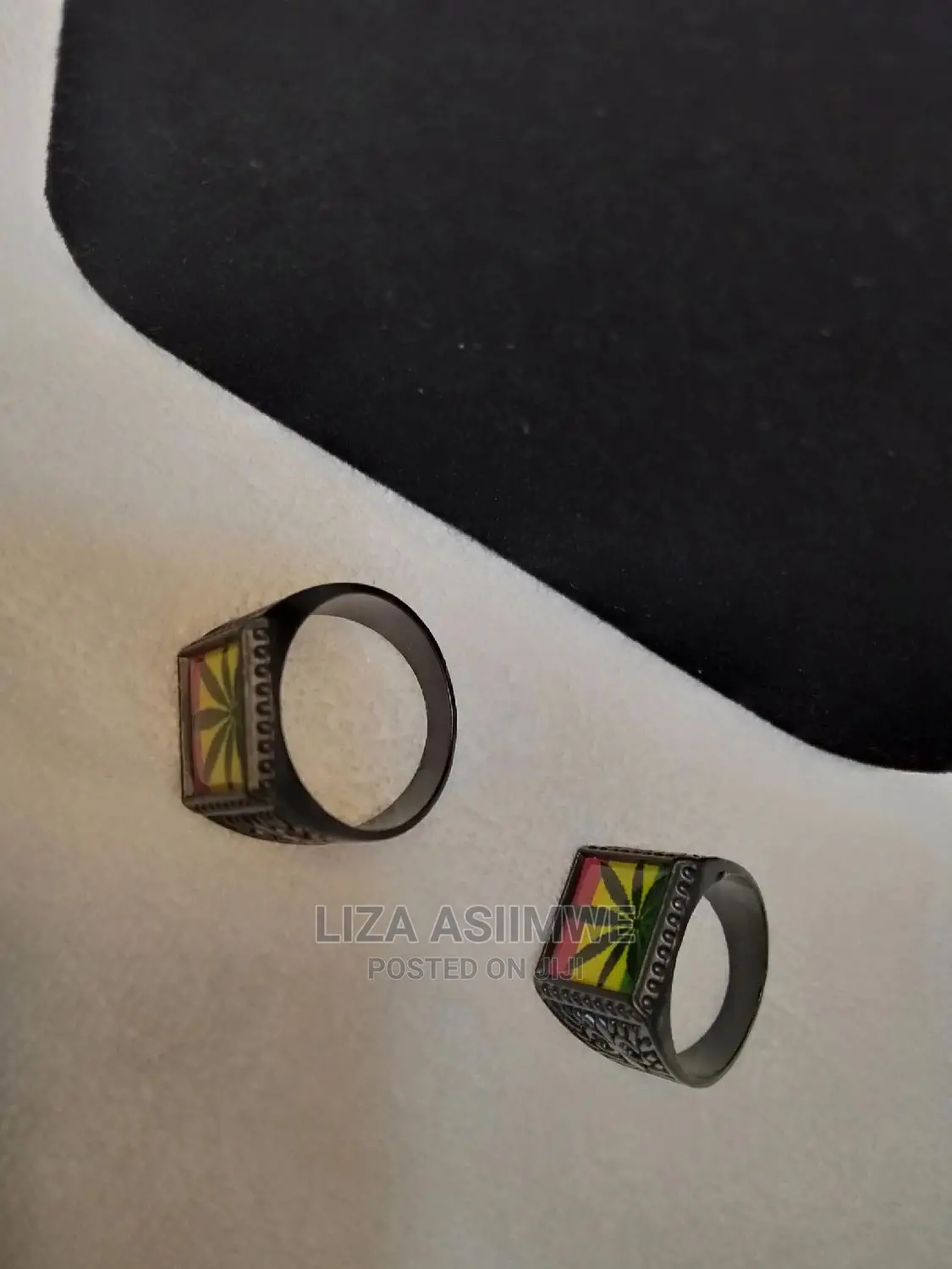Men's Black Designer Rings Available