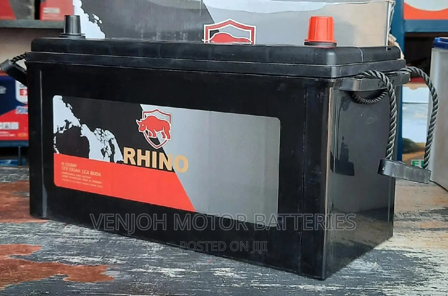 N100 Maintenence Free Rhino Car Battery