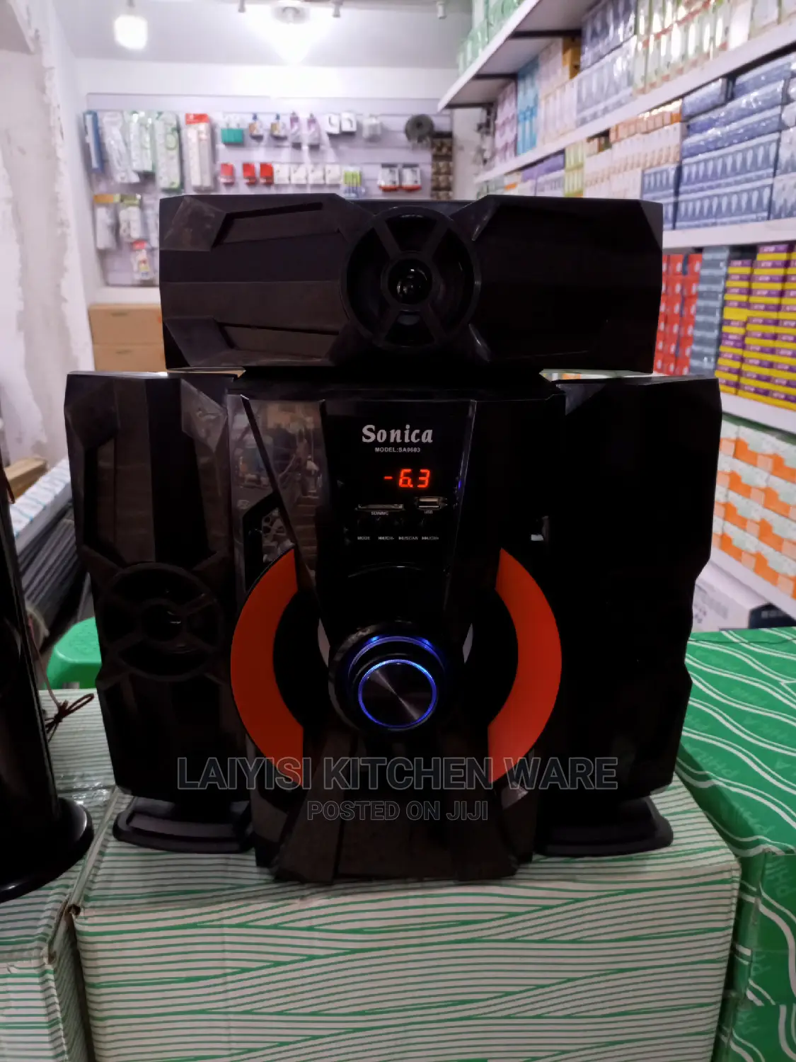 3 Speakers Sonica Woofer