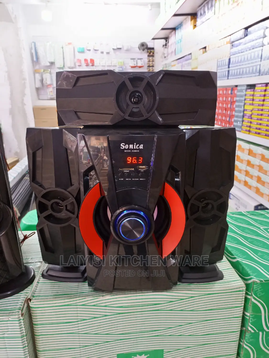 3 Speakers Sonica Woofer