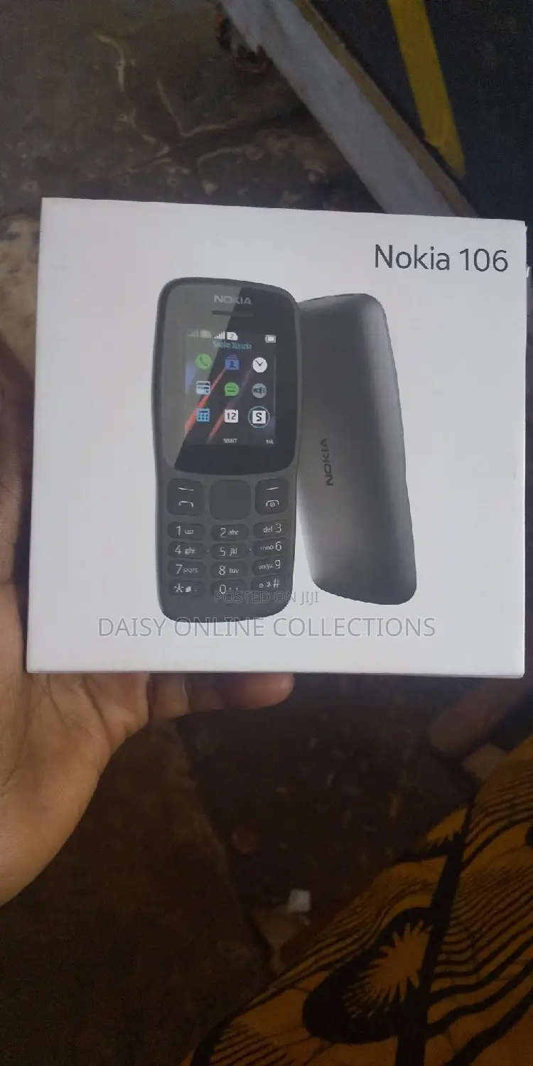 New Nokia 106 Black