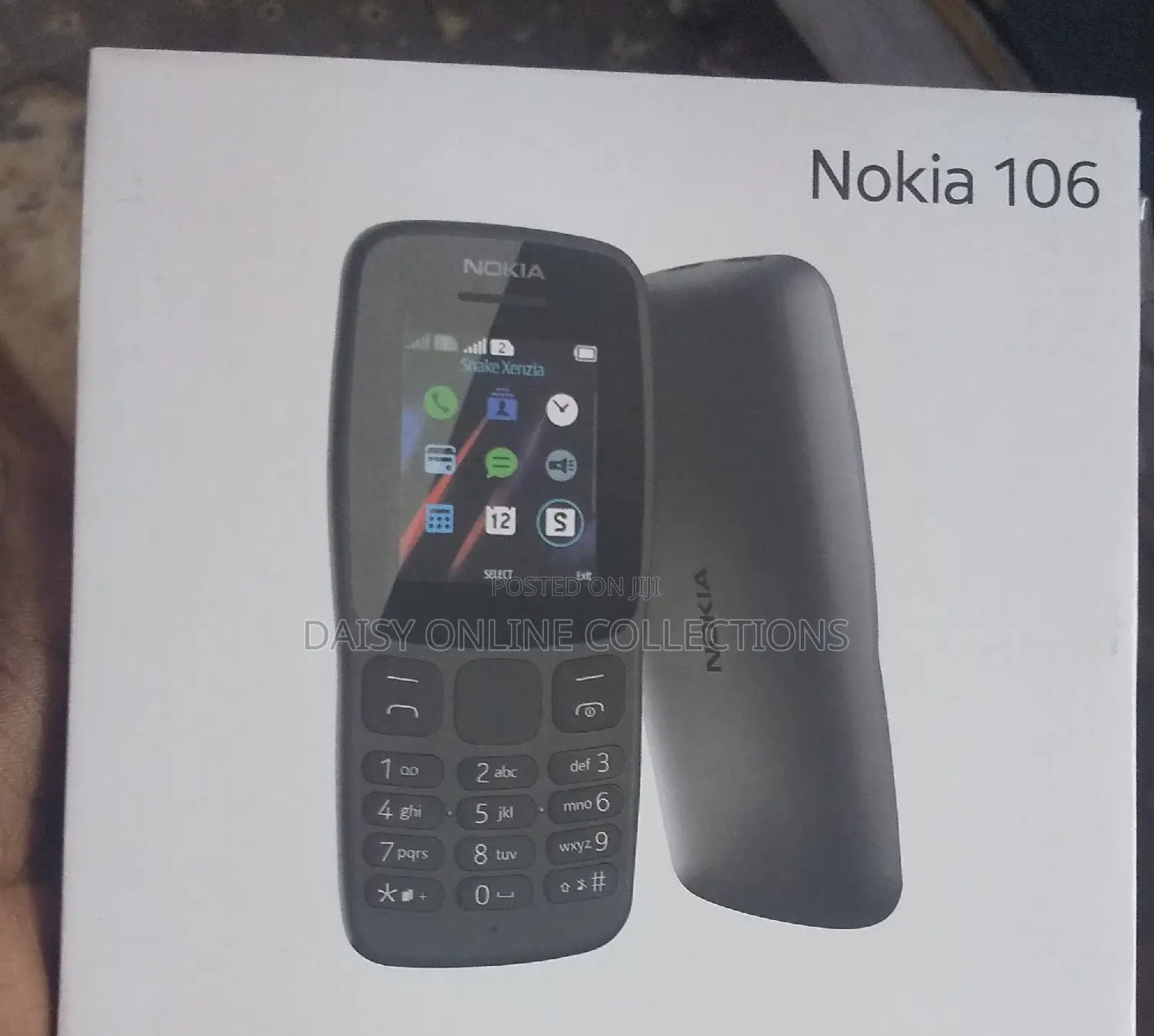 New Nokia 106 Black