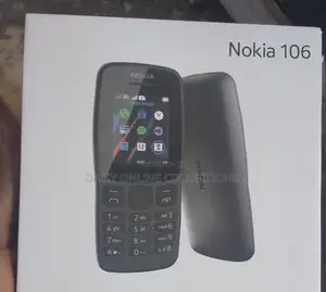 New Nokia 106 Black