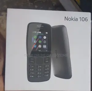 New Nokia 106 Black