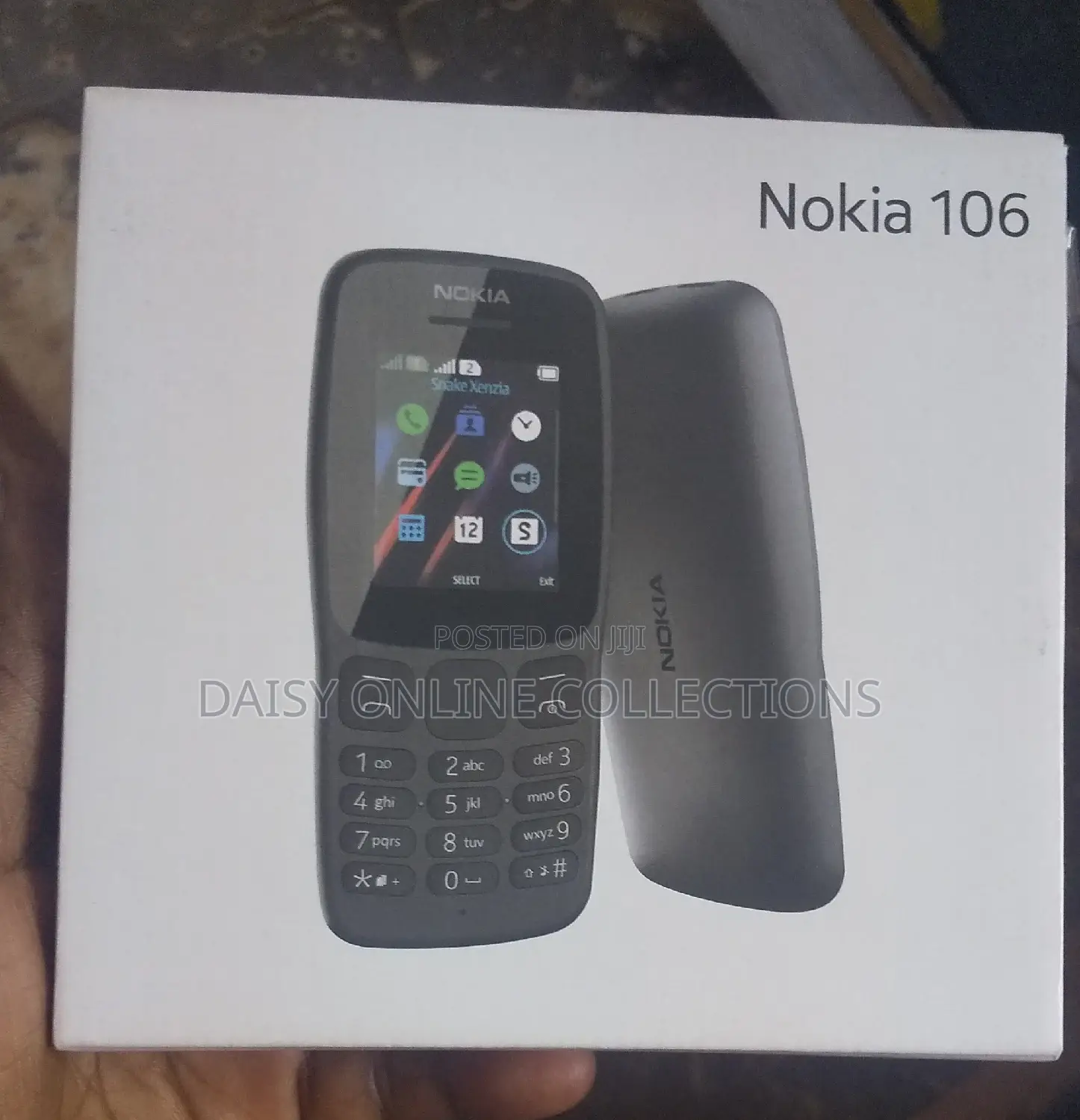 New Nokia 106 Black