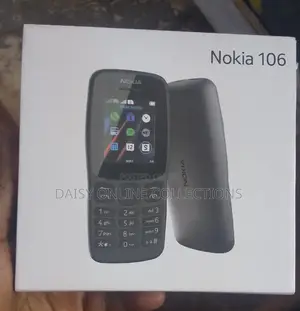 New Nokia 106 Black