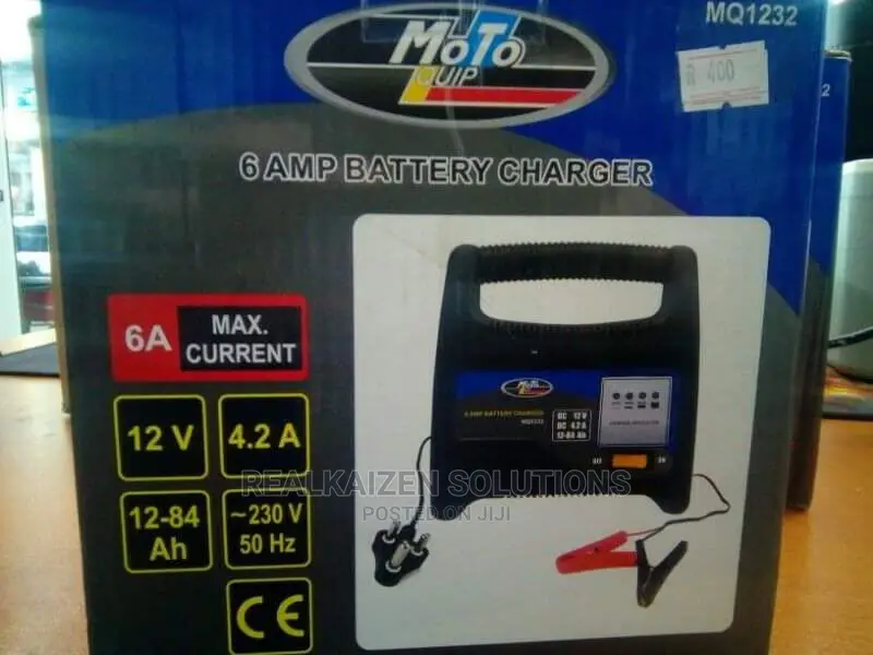 MOTO-QUIP 8 Amp Battery Charger 6V/12V