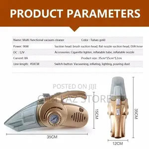 4 In1 Car Vacuum Cleaner