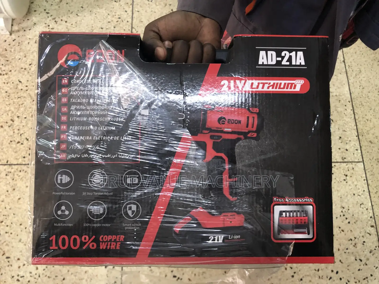 Rechargeable Drill 21 Volts