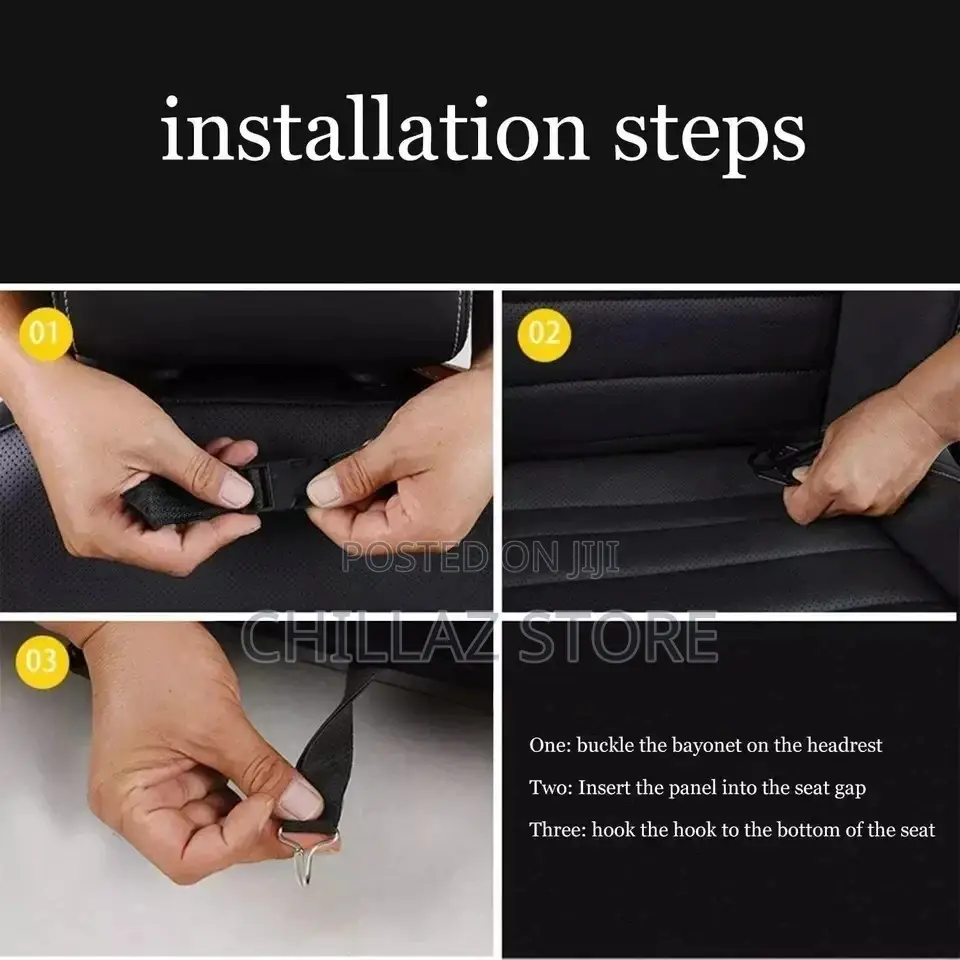 Universal Back Car Seat Organiser/Pockets