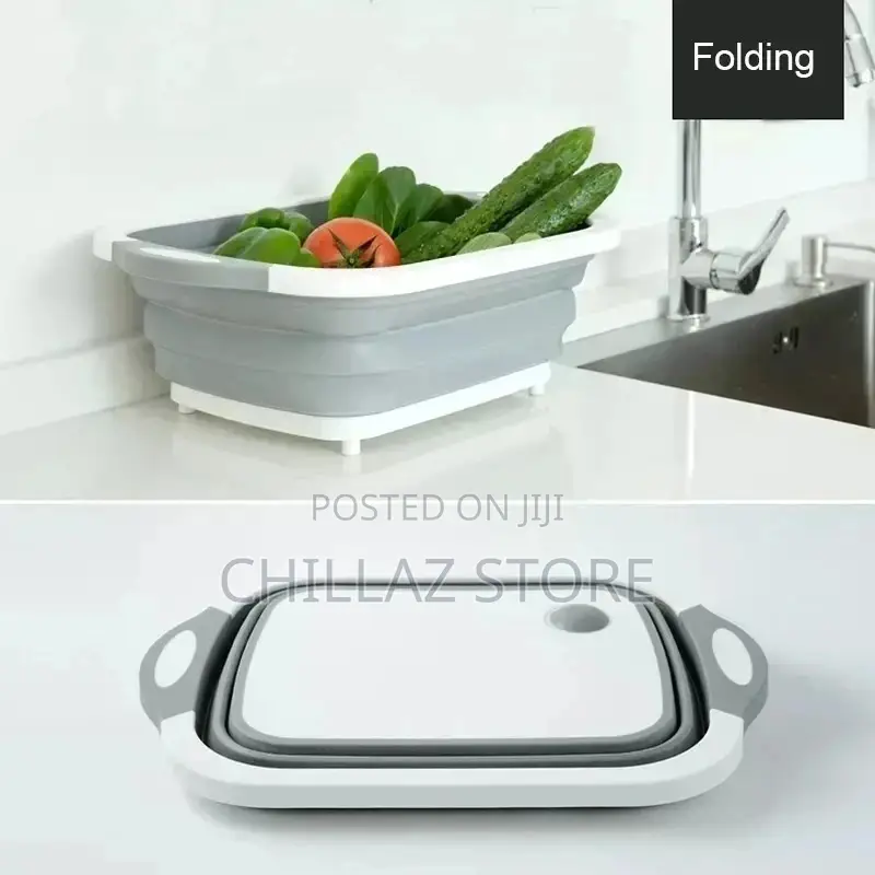 Foldable 3 In1 Chopping Board
