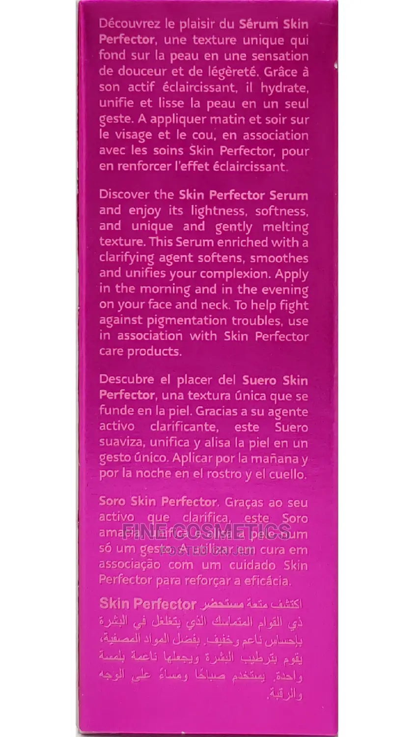 ORIGINAL Fair And White So White Lightening Perfector Serum