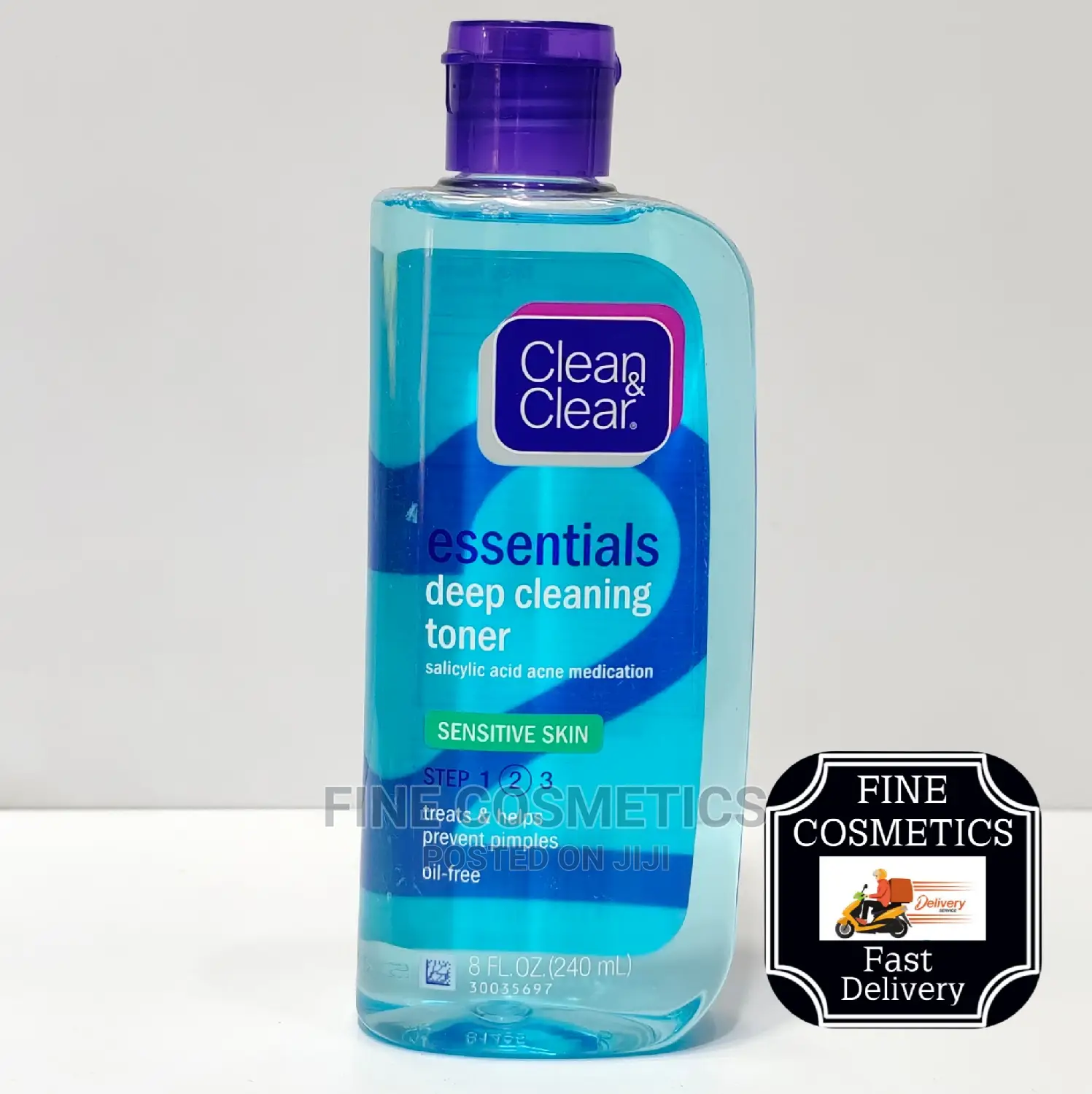 Clean and Clear Essentials Deep Cleaning Face Toner for Acne
