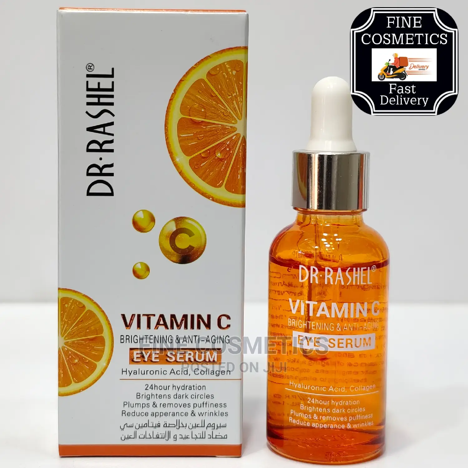 Dr Rashel Vitamin C Brightening Anti-Aging Eye Serum.