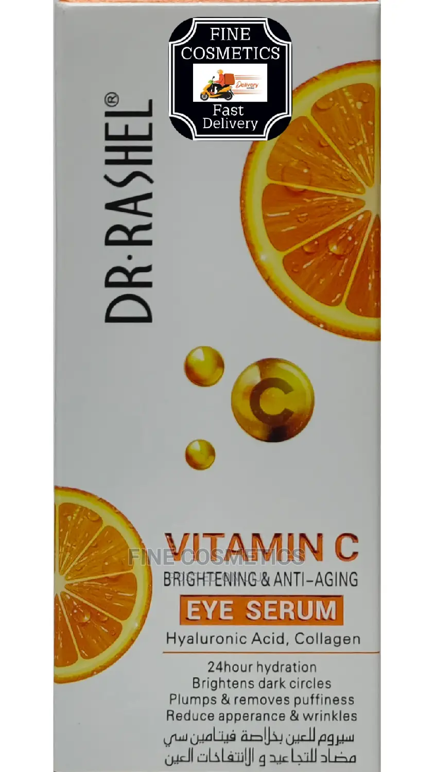 Dr Rashel Vitamin C Brightening Anti-Aging Eye Serum.