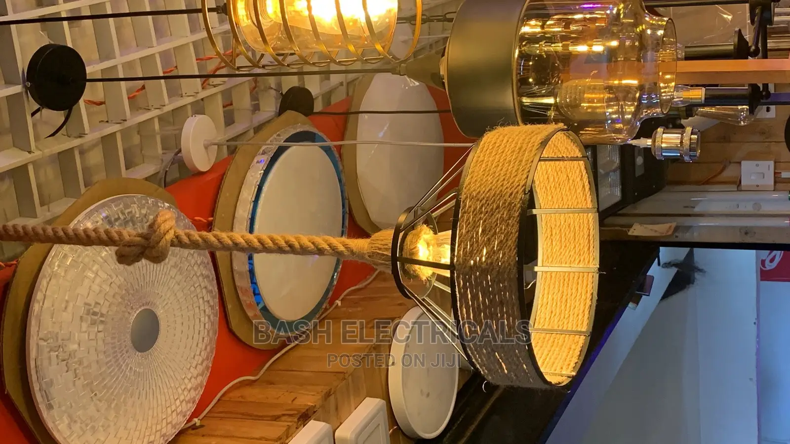 Rope Pendant Lights