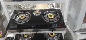 Saachi Glass Gas Cooker 2 Burners