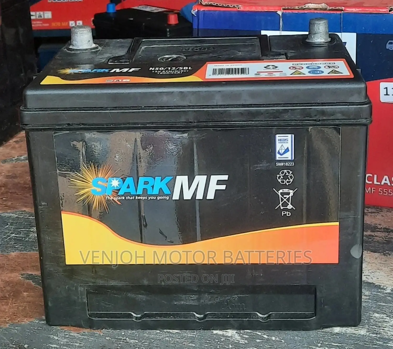 N50- 50 AH Maintainance Free Car Battery