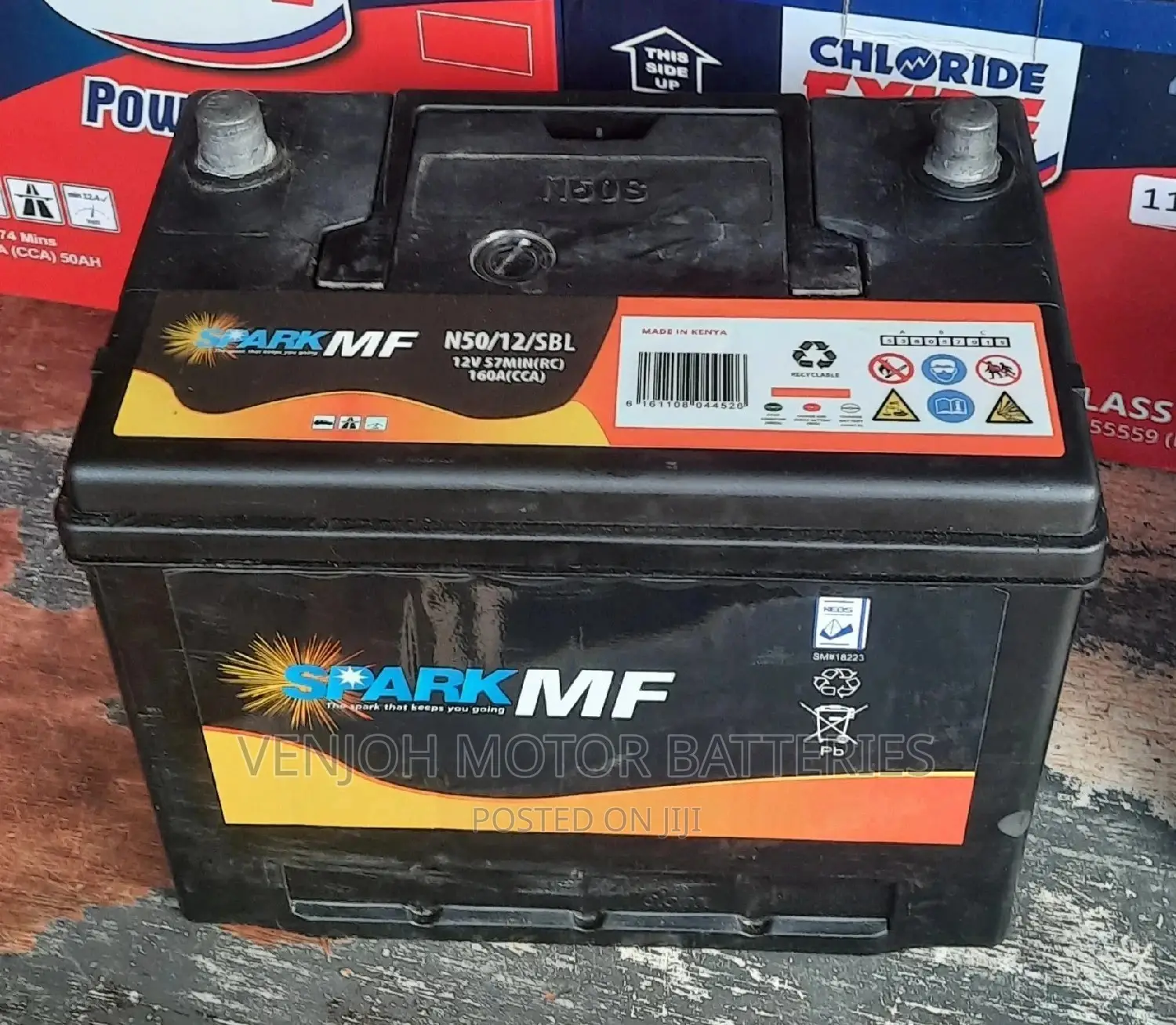 N50- 50 AH Maintainance Free Car Battery